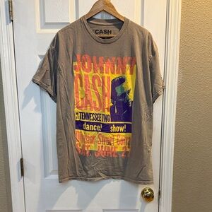 Cash Graphic Tee - Brown